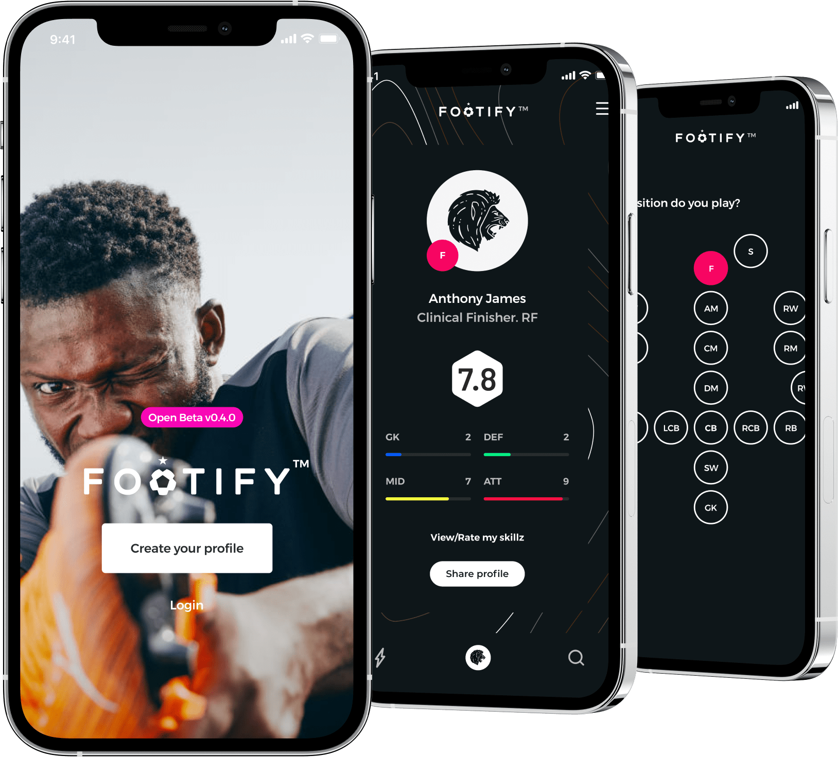 Footify: Play. Track. Share.